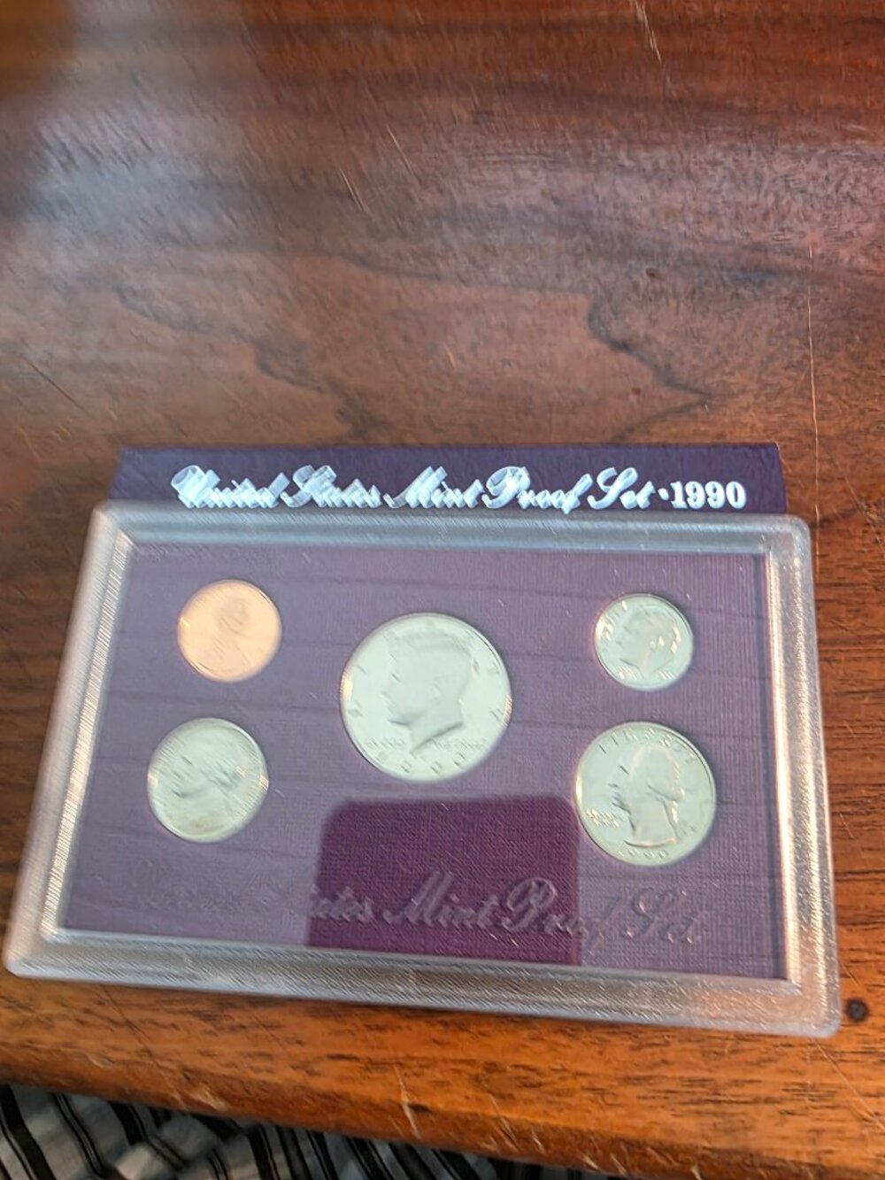 1990 S UNITED STATES PROOF SET OF COINS, NEW